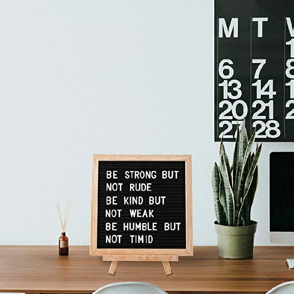 Black felt letterboard! - Picture 2 of 3